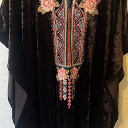 Brown  suede shirt size M-L