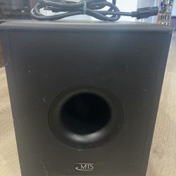 MTS Home Theatre Powered Subwoofer W/cord 12"x14"