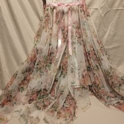 Girl's Sundress, Flowy Floral 