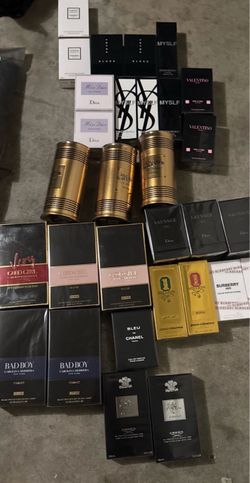 Dior, Chanel, Valentino, Prada, Burberry, jpg, ysl colognes/perfuem