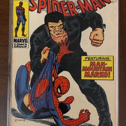 AMAZING SPIDER-MAN #73 1969 Marvel First Appearance of MAN-MOUNTAIN MARKO FN