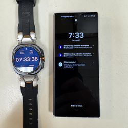Z Fold 6 And Galaxy Watch Ultra