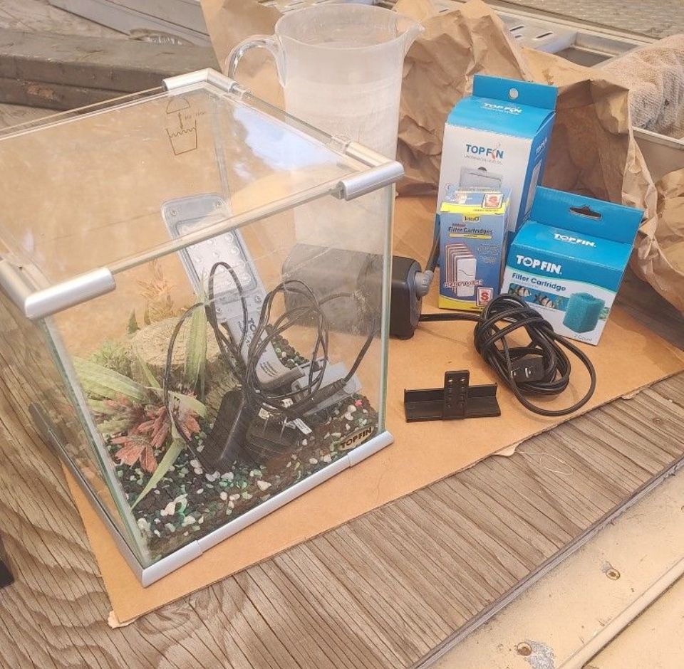 Fish Tank With Accessories!