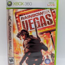 Tom Clancy's Rainbow Six: Vegas (Xbox 360) VERY GOOD W/MANUAL!