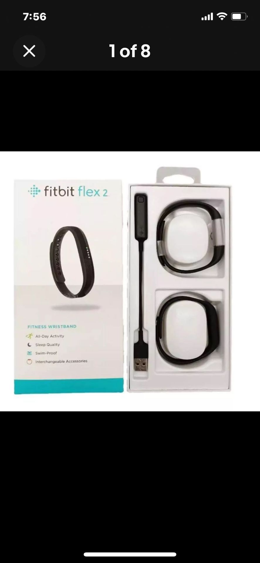 FITBIT FLEX 2 Activities TRACKER BLACK