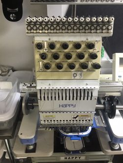 Happy 15 needle embroidery machine