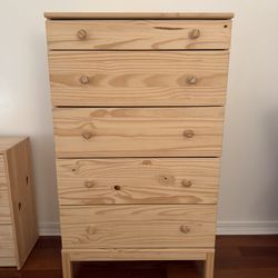 IKEA TARVA 5 Drawer Dresser 