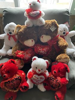 Stuff Animals And Balloons