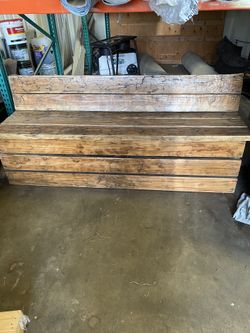 Wooden Bench