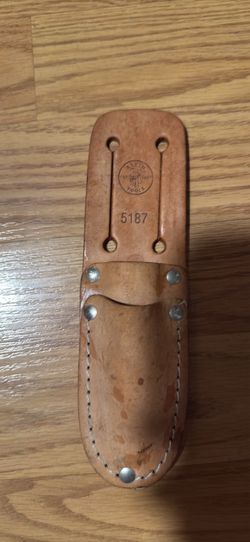Klein Tools 5187 Leather Knife Pouch