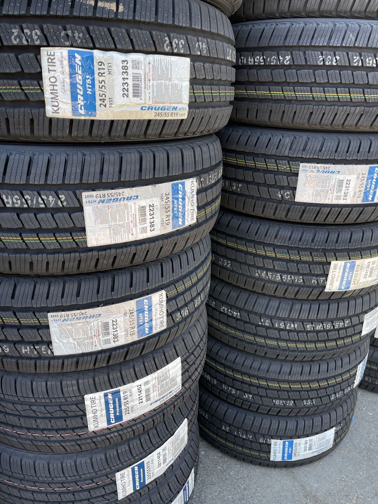 245/55R19 New Kumho Tires Special!!!
