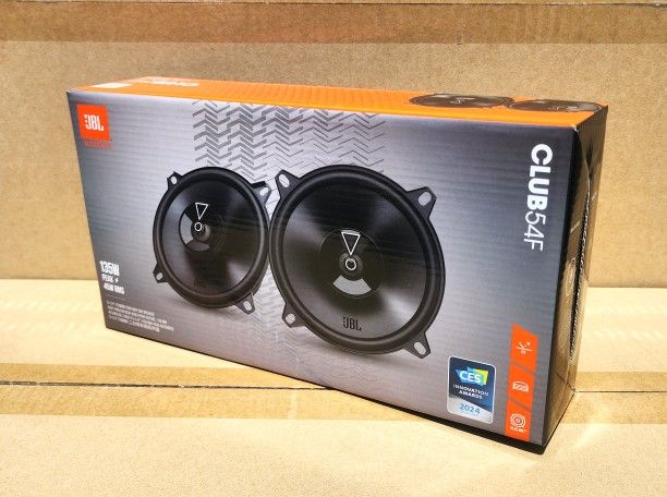 JBL Club Series 54F Car Speakers 5 1/4 Inch 2-Way Coaxial Speaker System 135 Watts 🚨 Payment Options Available 🚨 No Credit Needed 🚨