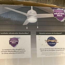 White Ceiling Fan. Brand New 