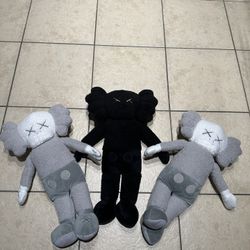 Kaws plushies