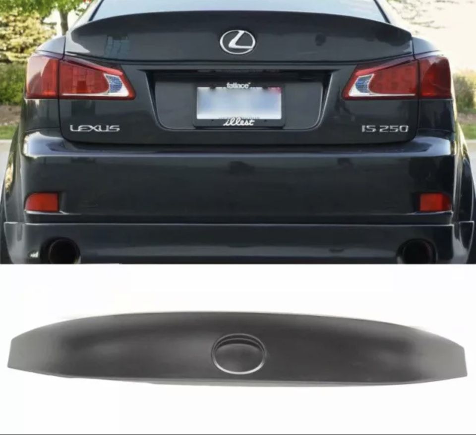 06-13 Lexus IS250 IS350 Rear Wald Style Trunk Spoiler ABS