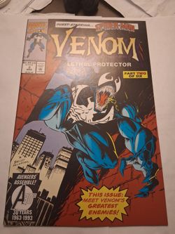 1993 Venom Lethal Protector,  Marvel Comics # 2 of 6 Avengers Assemble 30 Year 1(contact info removed)