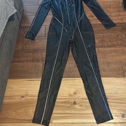 De Mujer De Piel Sintético Negro Size S $8 