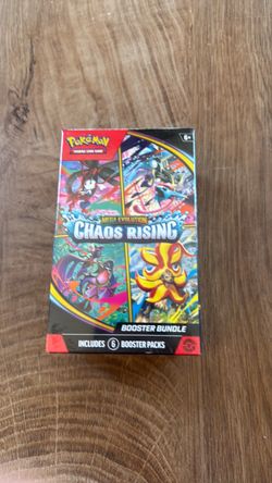 Pokémon TCG Mega Evolution: Chaos Rising Booster Bundle (6 Packs) — Sealed