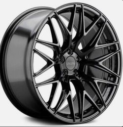 22'' inch Varro VD06 Gloss Black Wheels Range Rover Evoque Velar XC90 F-Pace MDX