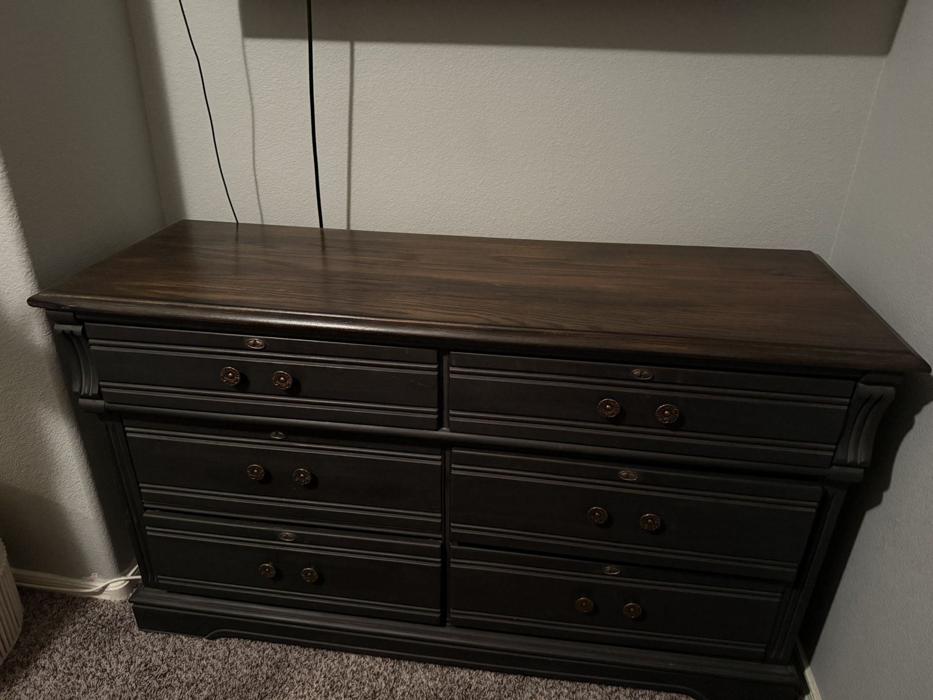 Vintage 6 Drawer Dresser
