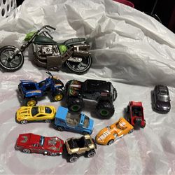 9 car and motor cycle for 10.00