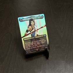 Fang, Fearless l'Cie (Borderless) Final Fantasy Magic The Gathering Foil Mint✨