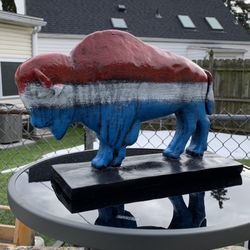 The Red White And Blue Buffalo