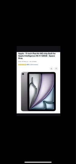 Apple iPad Air M3 chip 11in 128gb