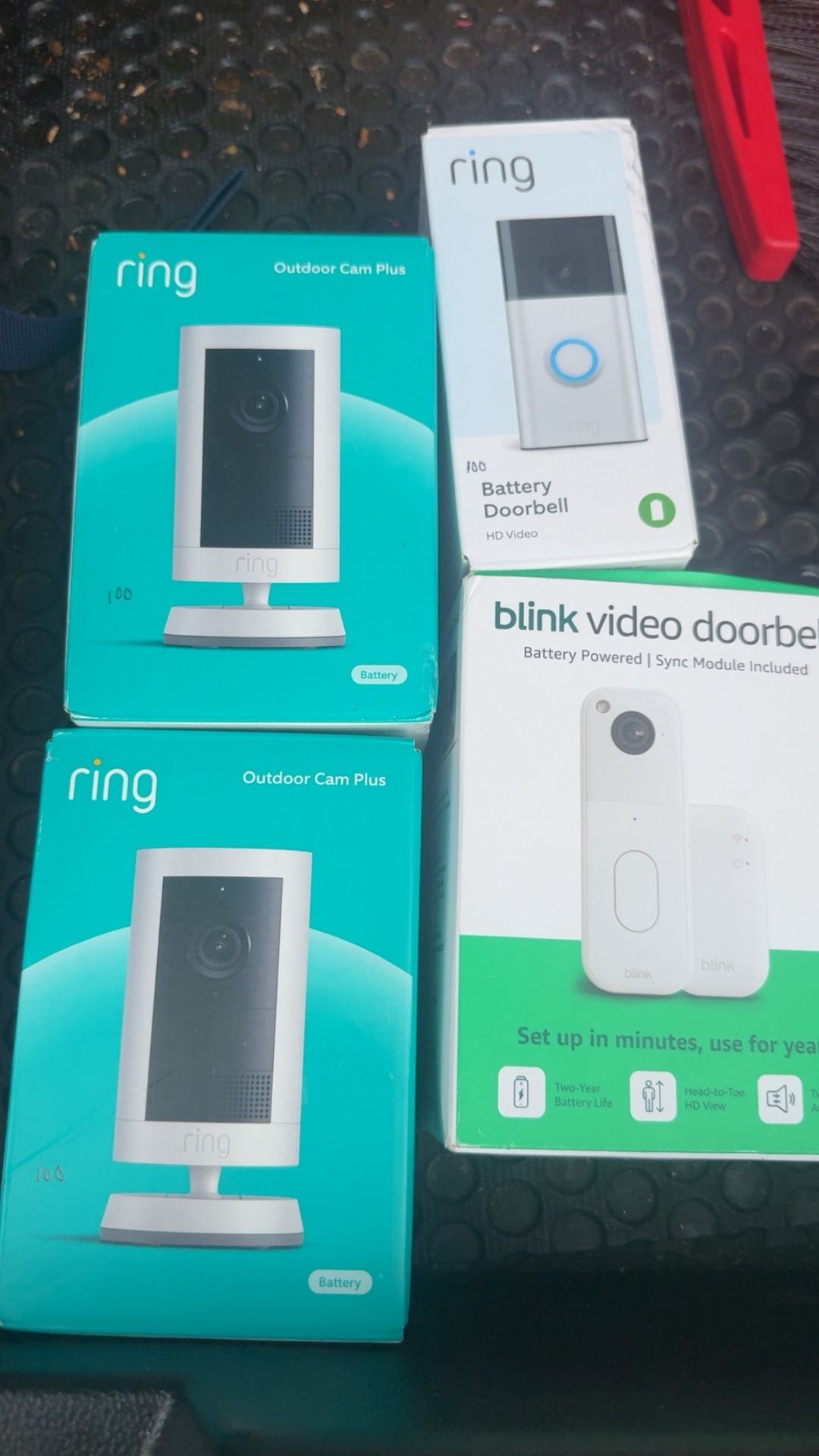 Ring Cameras/doorbells ($100 For All 4)