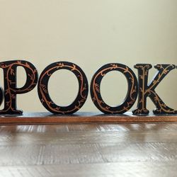Target Halloween 'Spooky' Sign