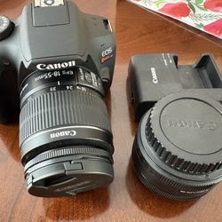 Canon Rebel T7 W/ Nifty FIFTY LENSE BUNDLE