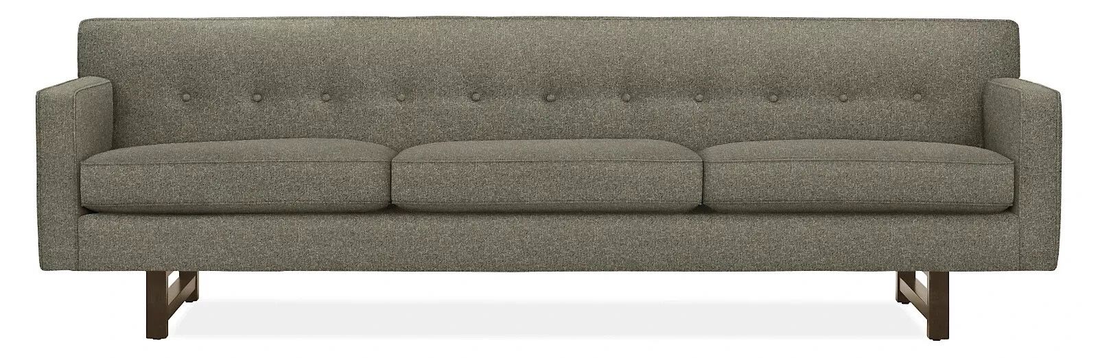 Room & Board Andre Sofa 101" in Tatum salt- Msrp $2699