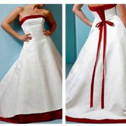 Wedding dress, veil & Shoes $150 OBO 