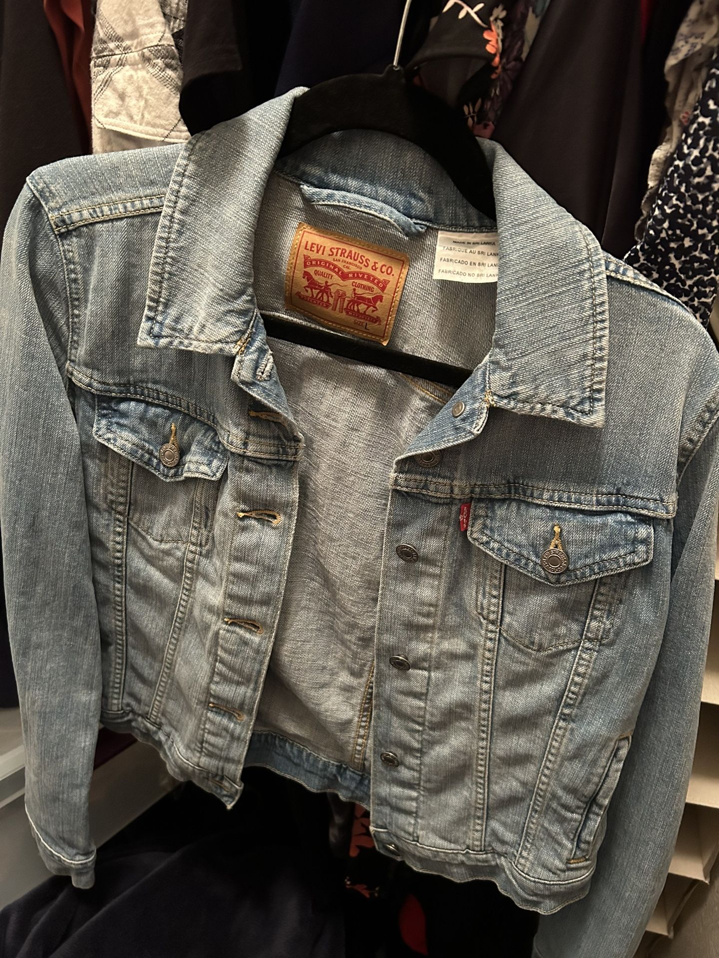 Ladies Levi’s Jacket Sz L