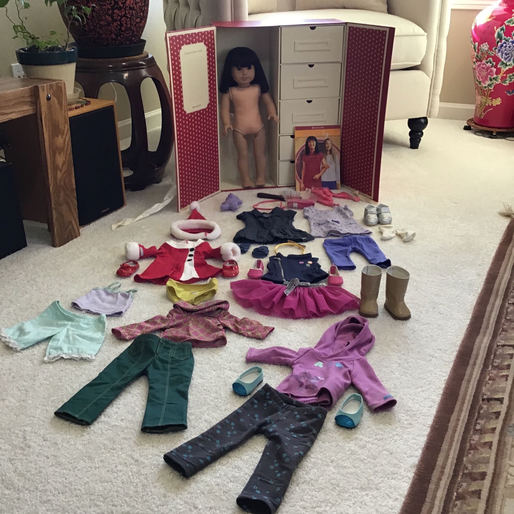 American Girl Doll 18in Retired Ivy With Accessories Perfect For Gift $400 FIRM