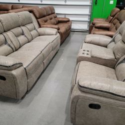 Recliners & sofa/love blow out sale!