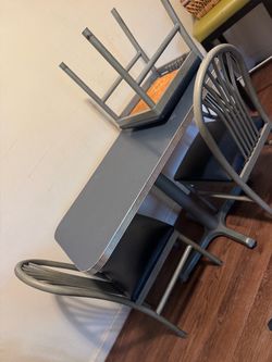 Vintage retro style table