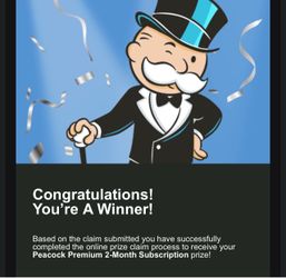 Peacock Premium 2-Month Subscription Code