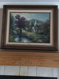 Thomas Kinkade painting