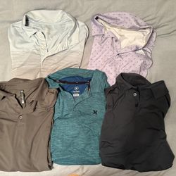 Men’s med Golf Shirts 