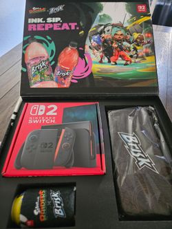 Rare Splantoon Raiders X Brisk Nintendo Switch 2 Bundle