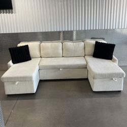 White Sectional Couch
