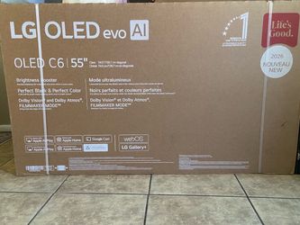 LG OLED evo AI C6 55" 4K Smart TV 2026