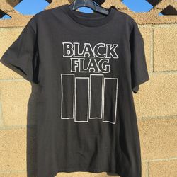 🔥Vintage Black Flag Punk Medium T-Shirt Made In USA Punk Hardcore Henry Rollins