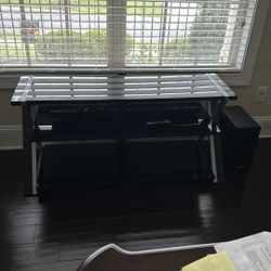 Glass TV Stand 