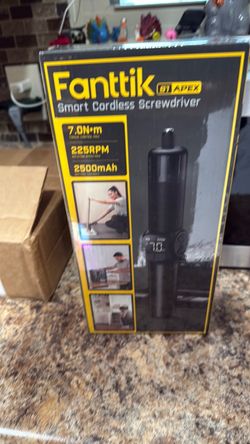 Smart cordless screwdriver