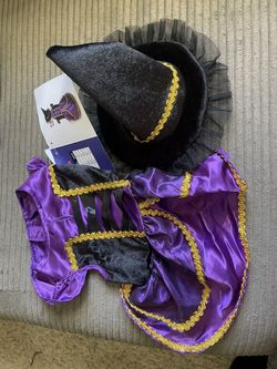 xs doggie witch costume 