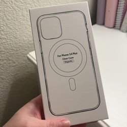 iPhone Apple 14 Plus Clear Case With MagSafe 