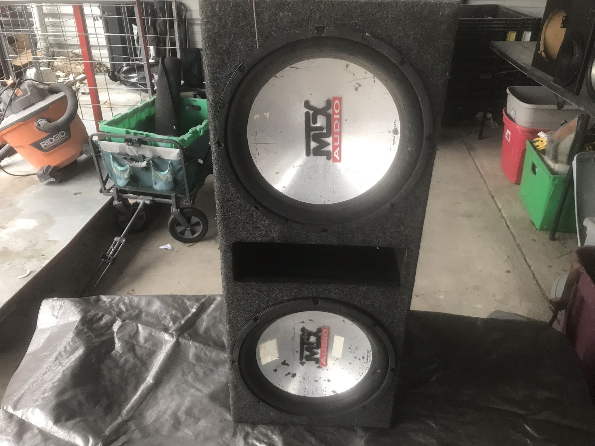 MTX Audio Speakers With Box