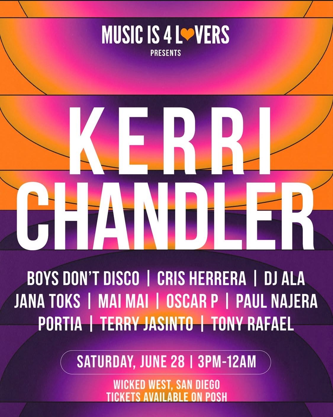 2 Tickets Kerri Chandler San Diego